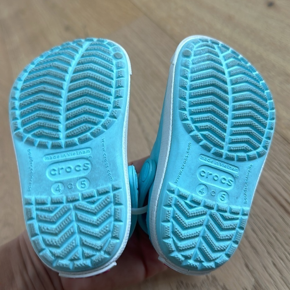 Crocs baby girl baby blue 4/5 - Picture 3 of 4